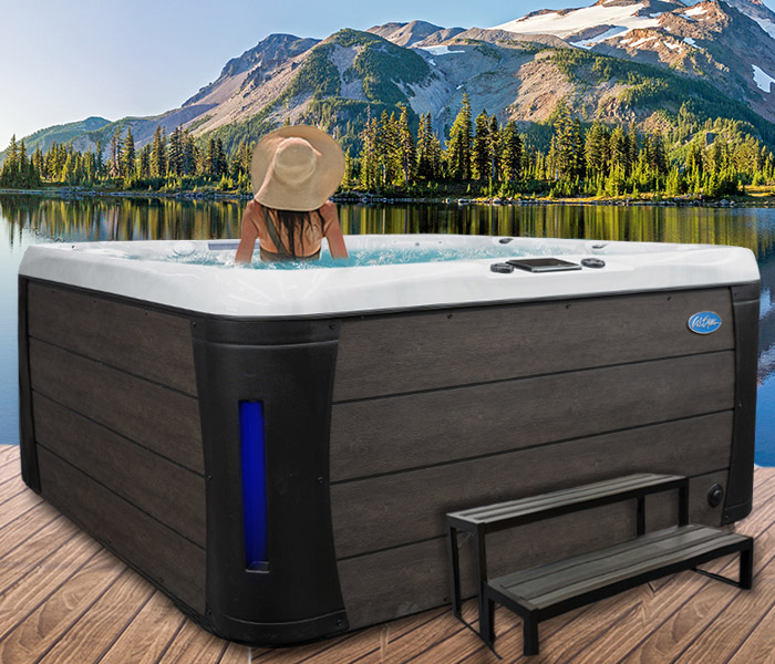 Calspas hot tub being used in a family setting - hot tubs spas for sale Huntington Park